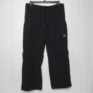 Mountain Hard Wear Black Convertible Outdoors Hiking Pants Size 14 Short